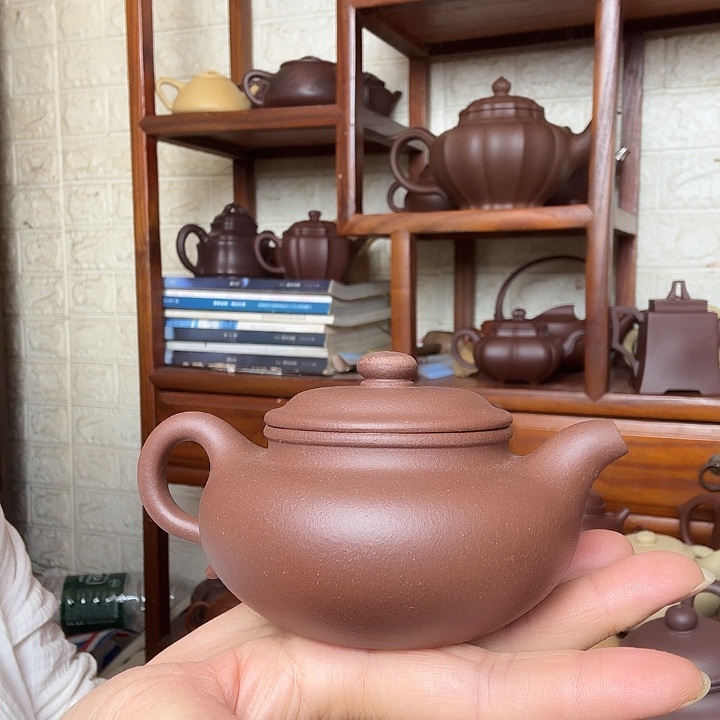 茶壶紫砂仿古150cc半手工