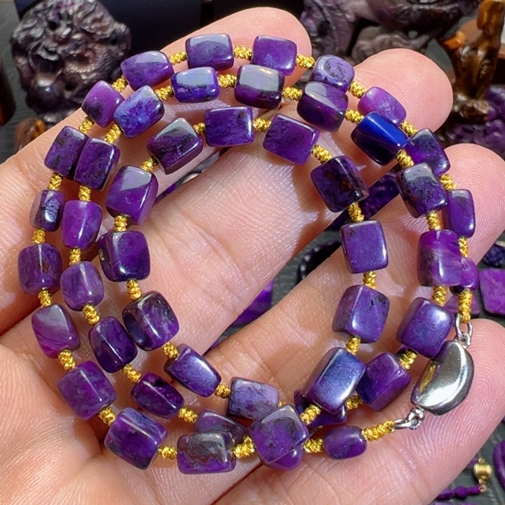 苏纪石（舒俱来）项链银S925镶嵌