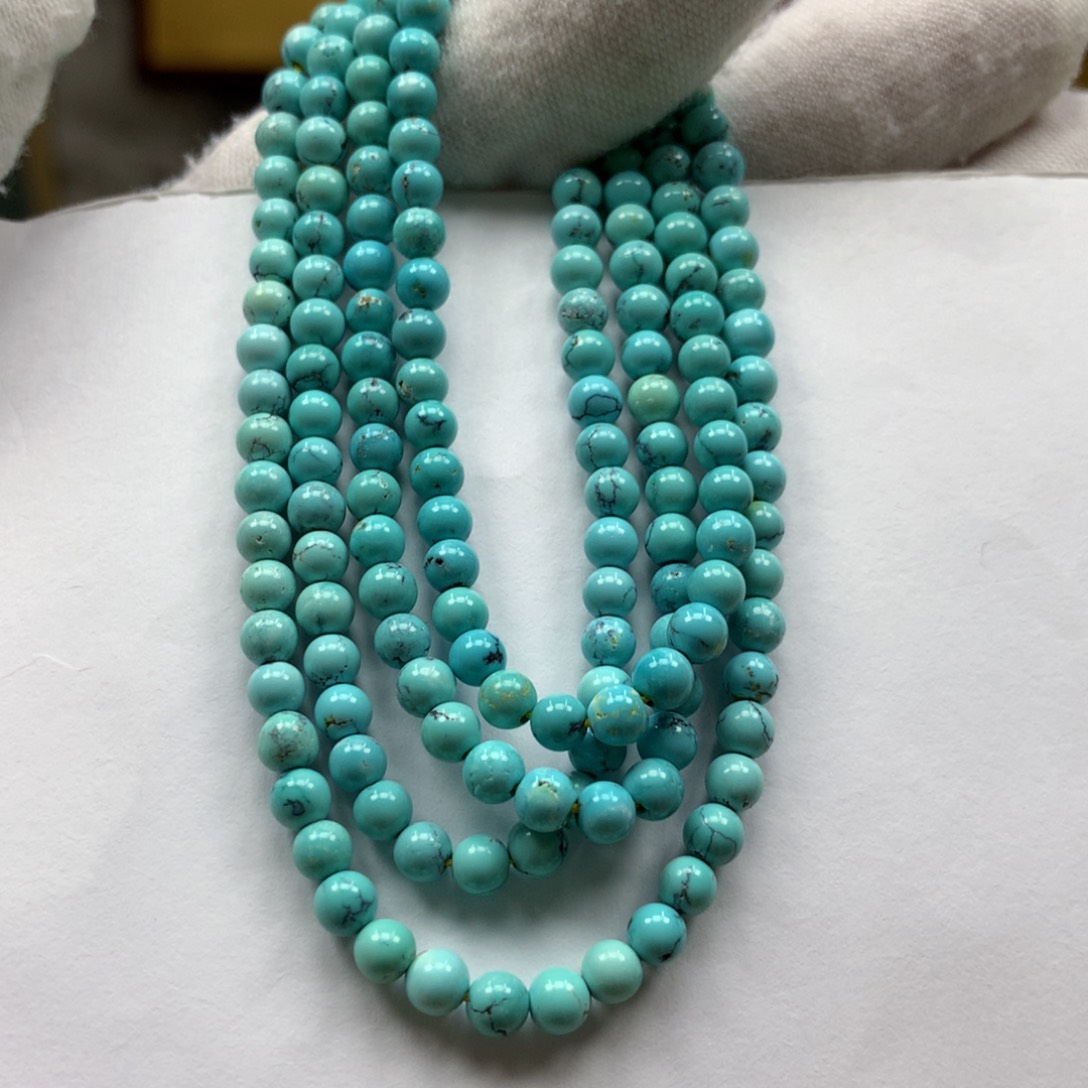 绿松石长链未镶嵌