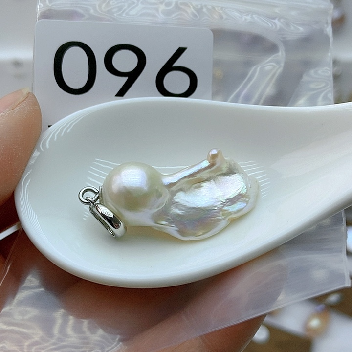 淡水珍珠颈饰银S925镶嵌