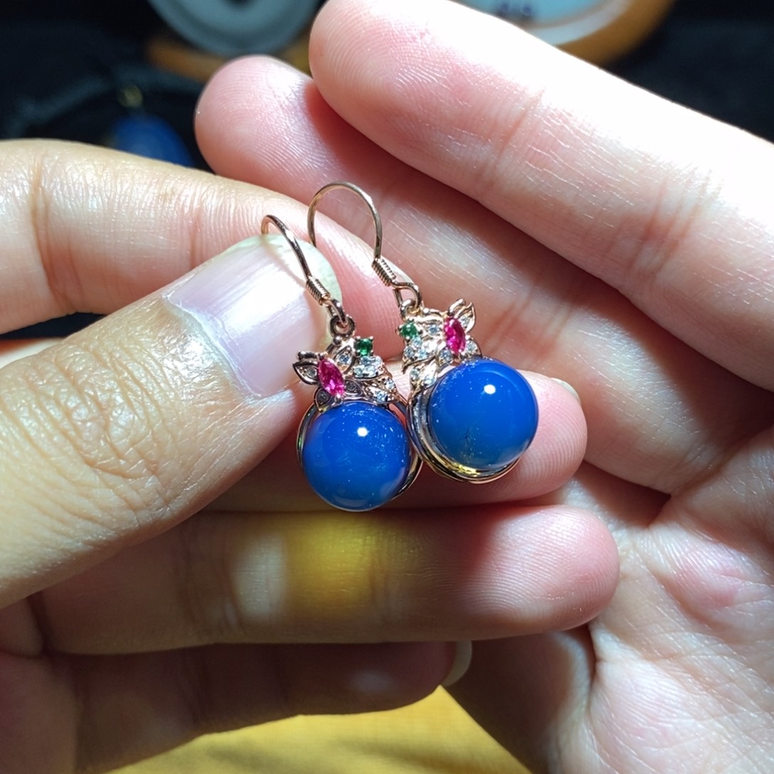 琥珀未镶嵌裸石多米尼加蓝珀