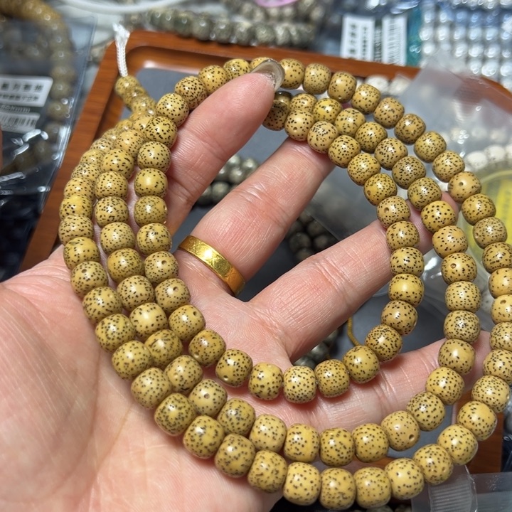 星月菩提手串黄98脖挂
