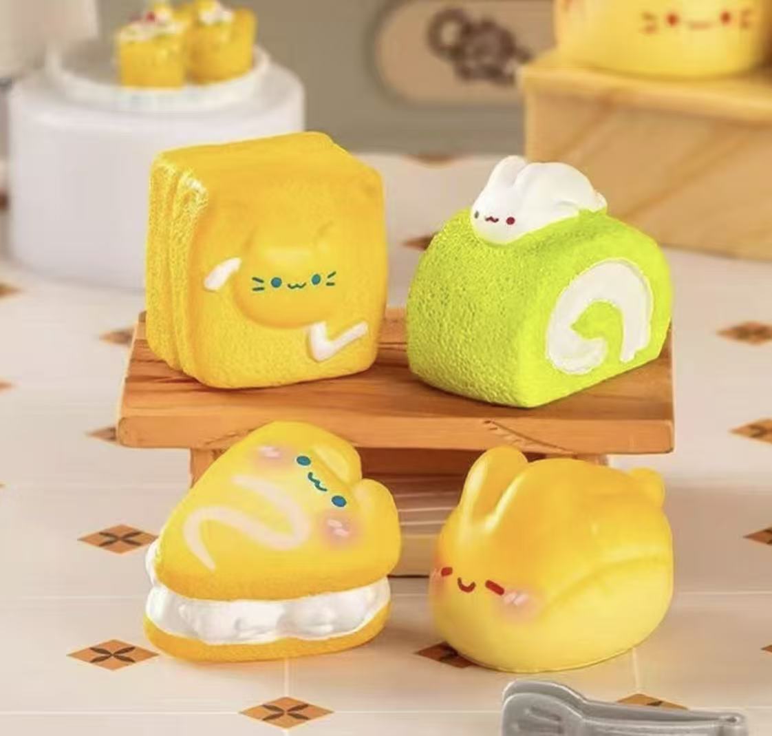 【默认代拆 不支持退换】可爱西点点派对盲盒盲袋潮玩手办