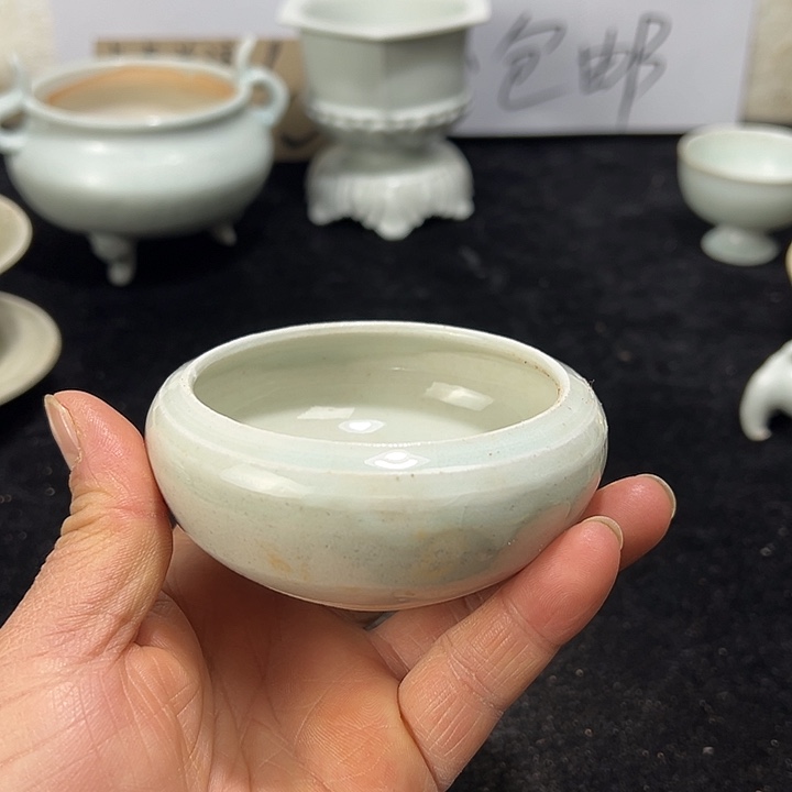 其他陶青白瓷水盂