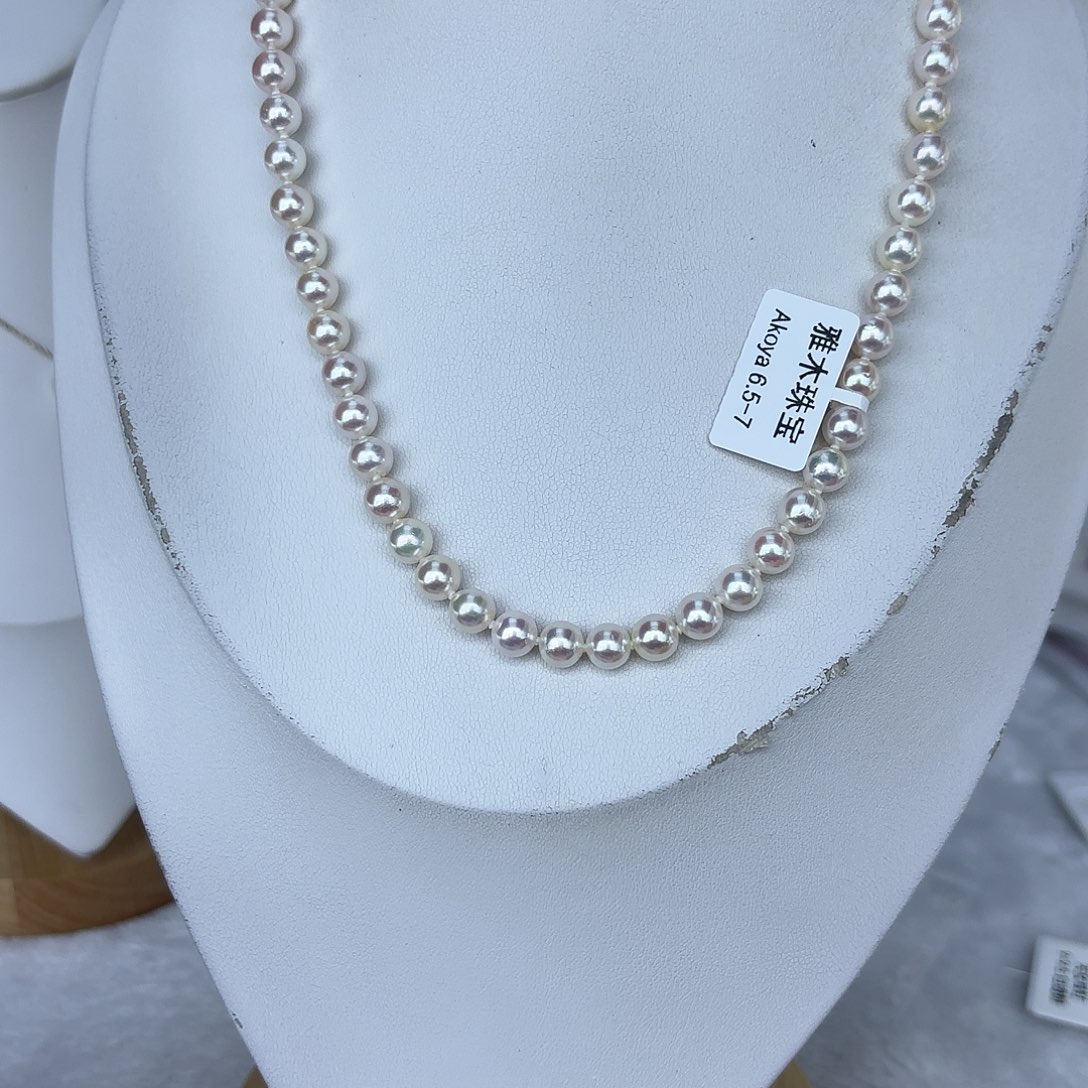 海水珍珠颈饰银S925镶嵌