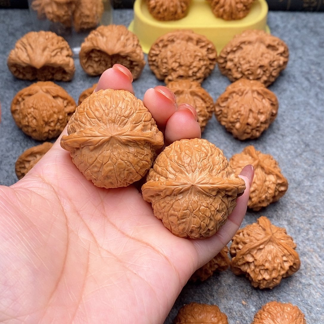 文玩核桃把件精品南瓜墩43全品