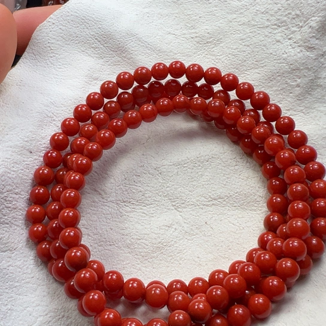南红玛瑙未镶嵌手串