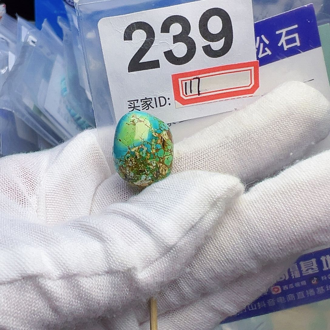 绿松石珠宝奇石未镶嵌