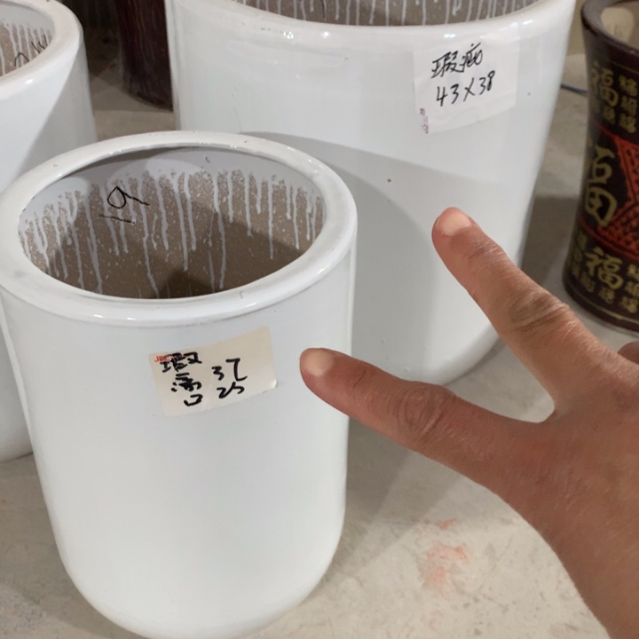 【闪购商品】红陶高温陶瓷花盆默认瑕疵