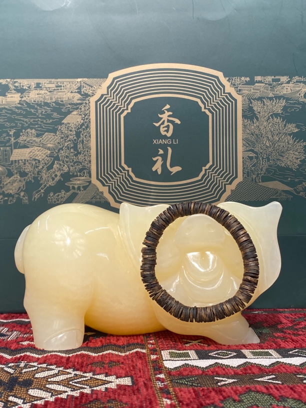沉水金钱片金丝红肉药片珠