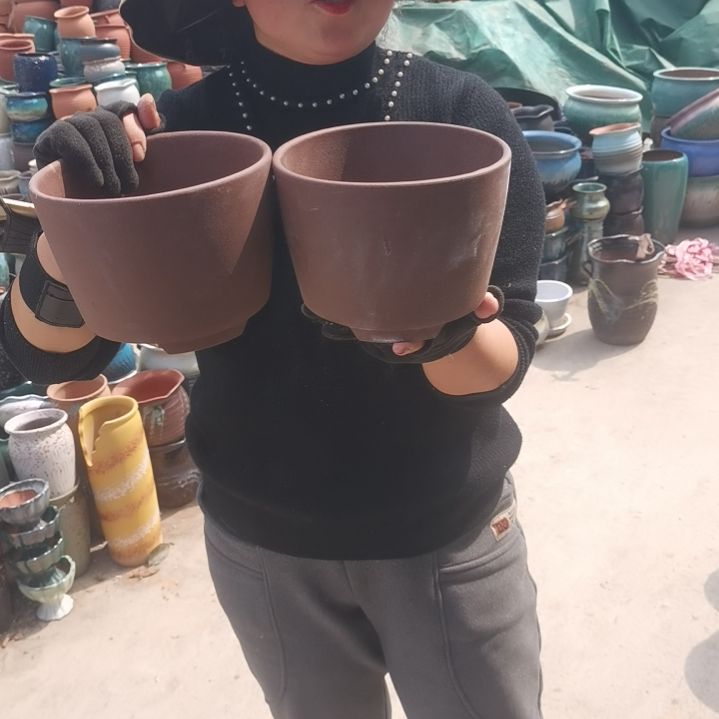 红陶口17高13瑕疵