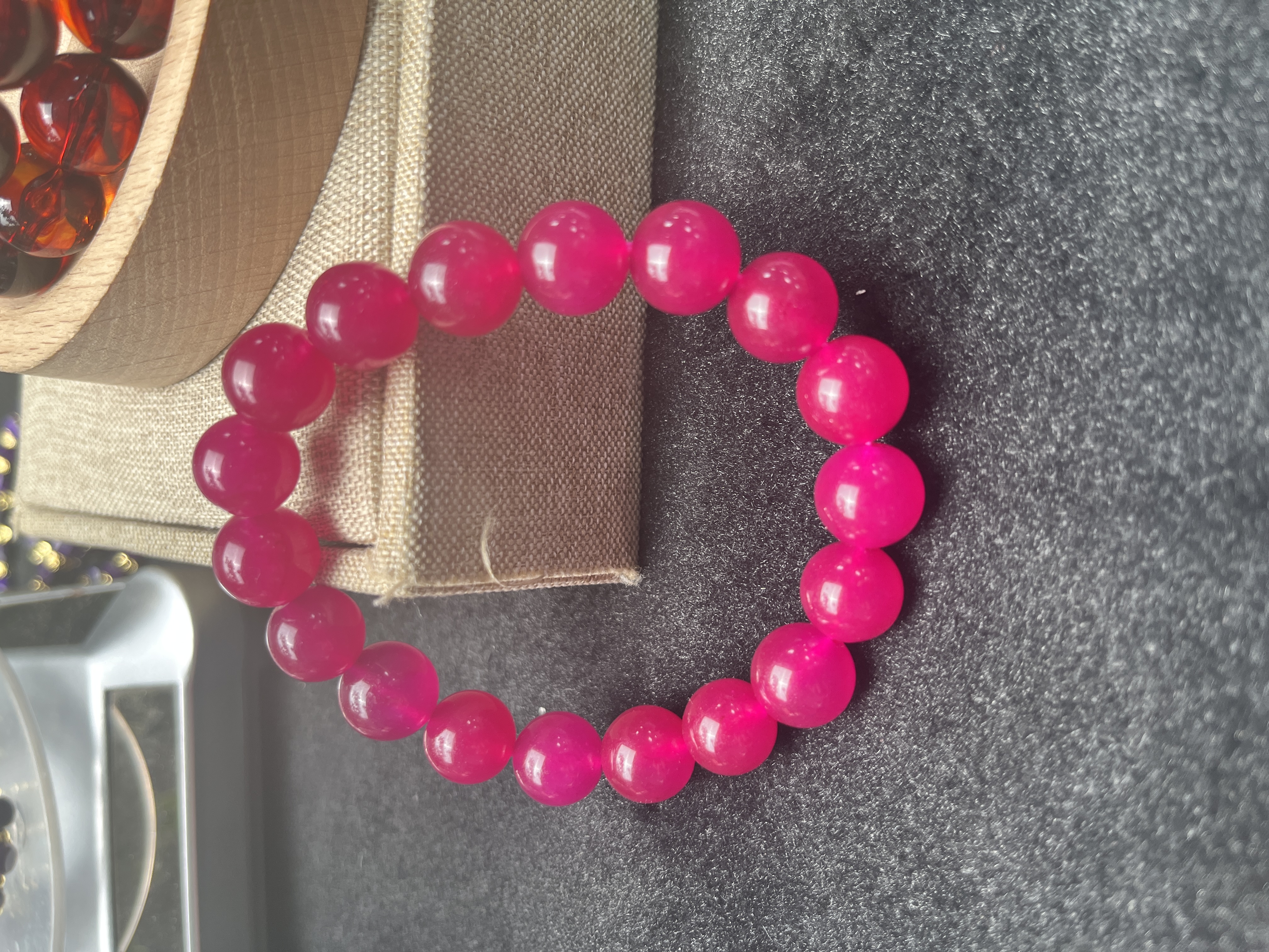 K75鸽血12M手串女款