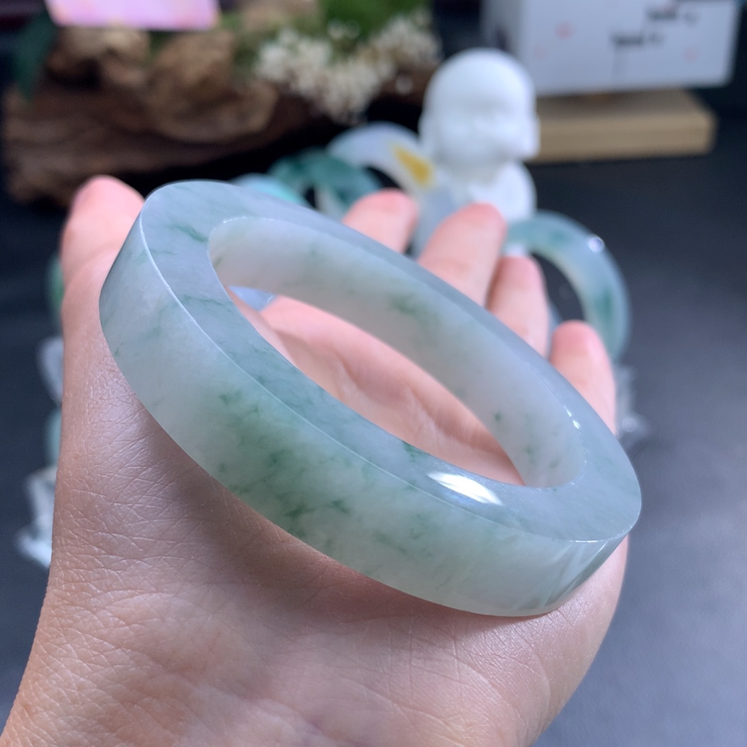 锦***啦定制翡翠未镶嵌翡翠