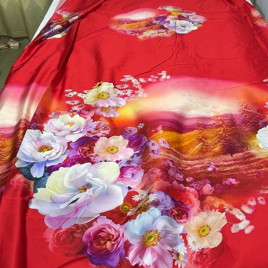 棉数码段3米布料尺寸