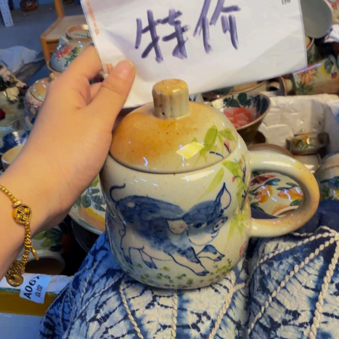 瓷片景德镇陶瓷手工手绘