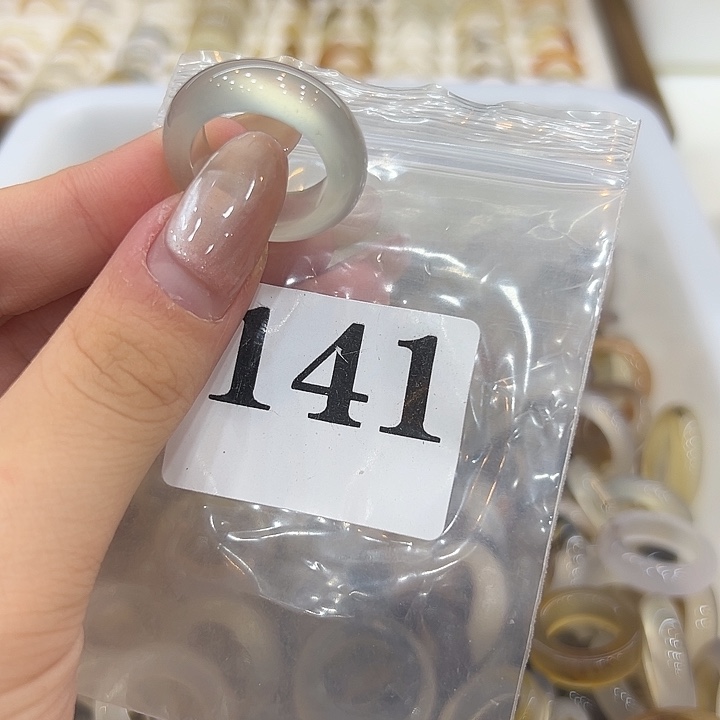 合金戒指玛瑙/玉髓141港16