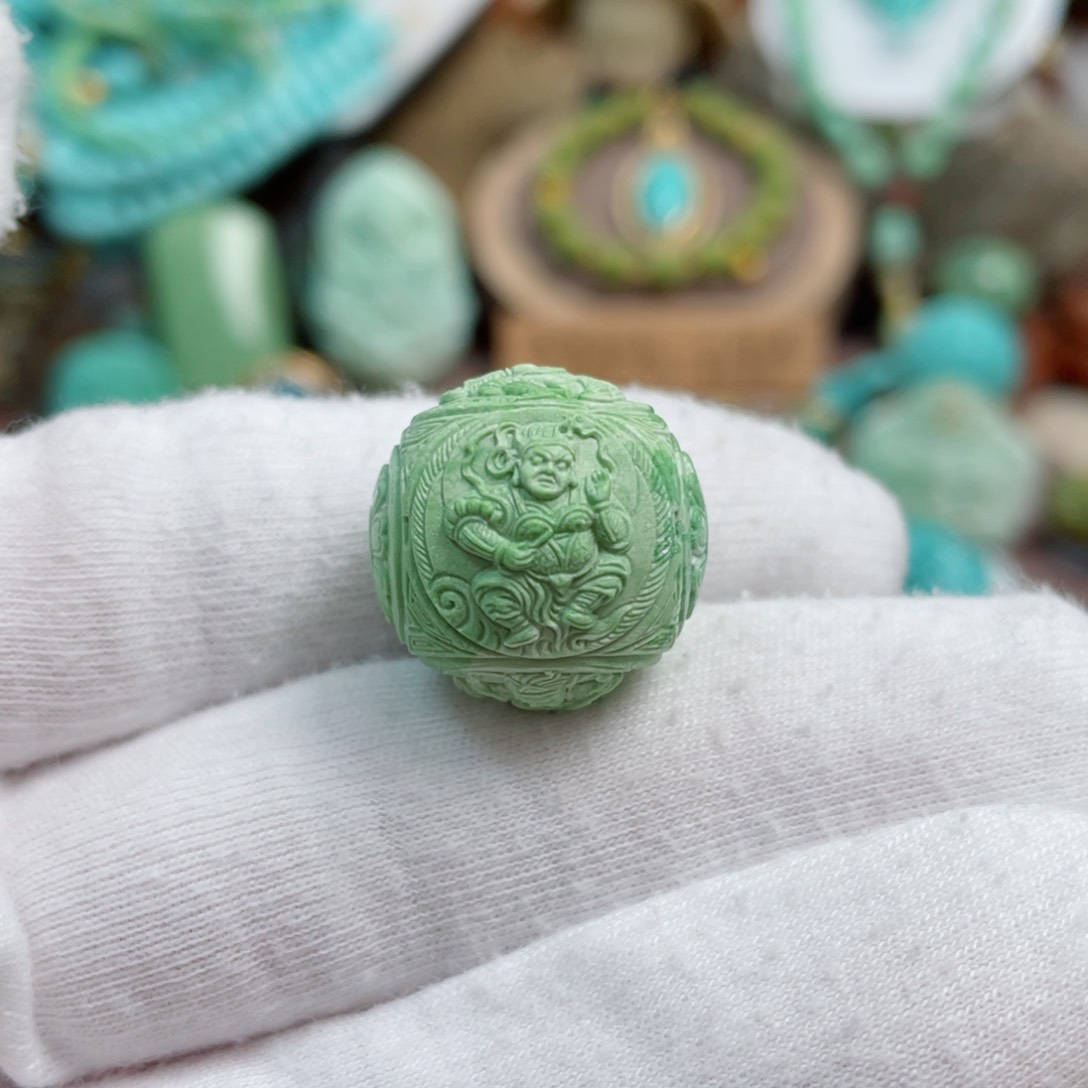 绿松石珠宝奇石未镶嵌