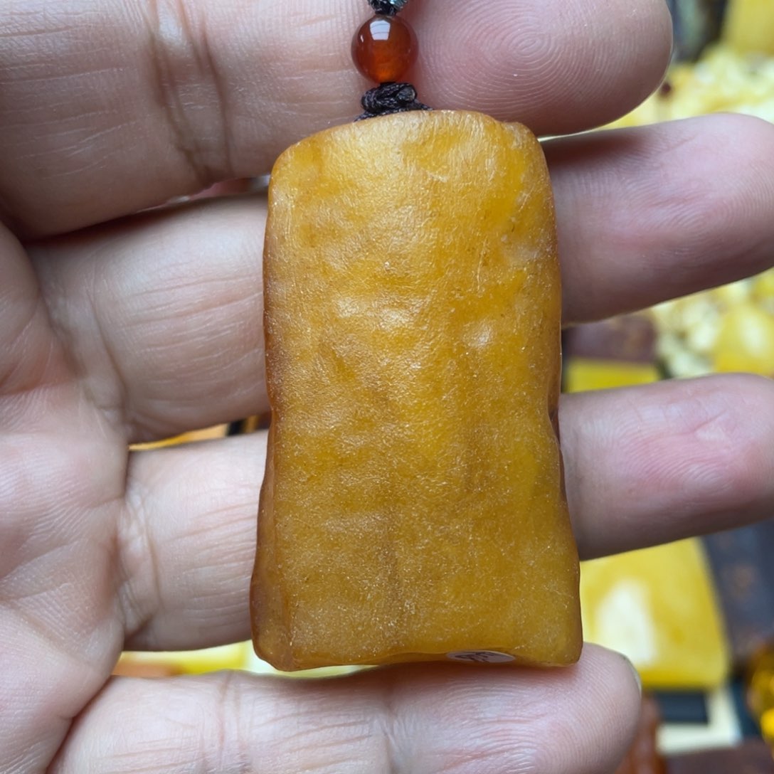 蜜蜡颈饰未镶嵌蜜蜡吊坠