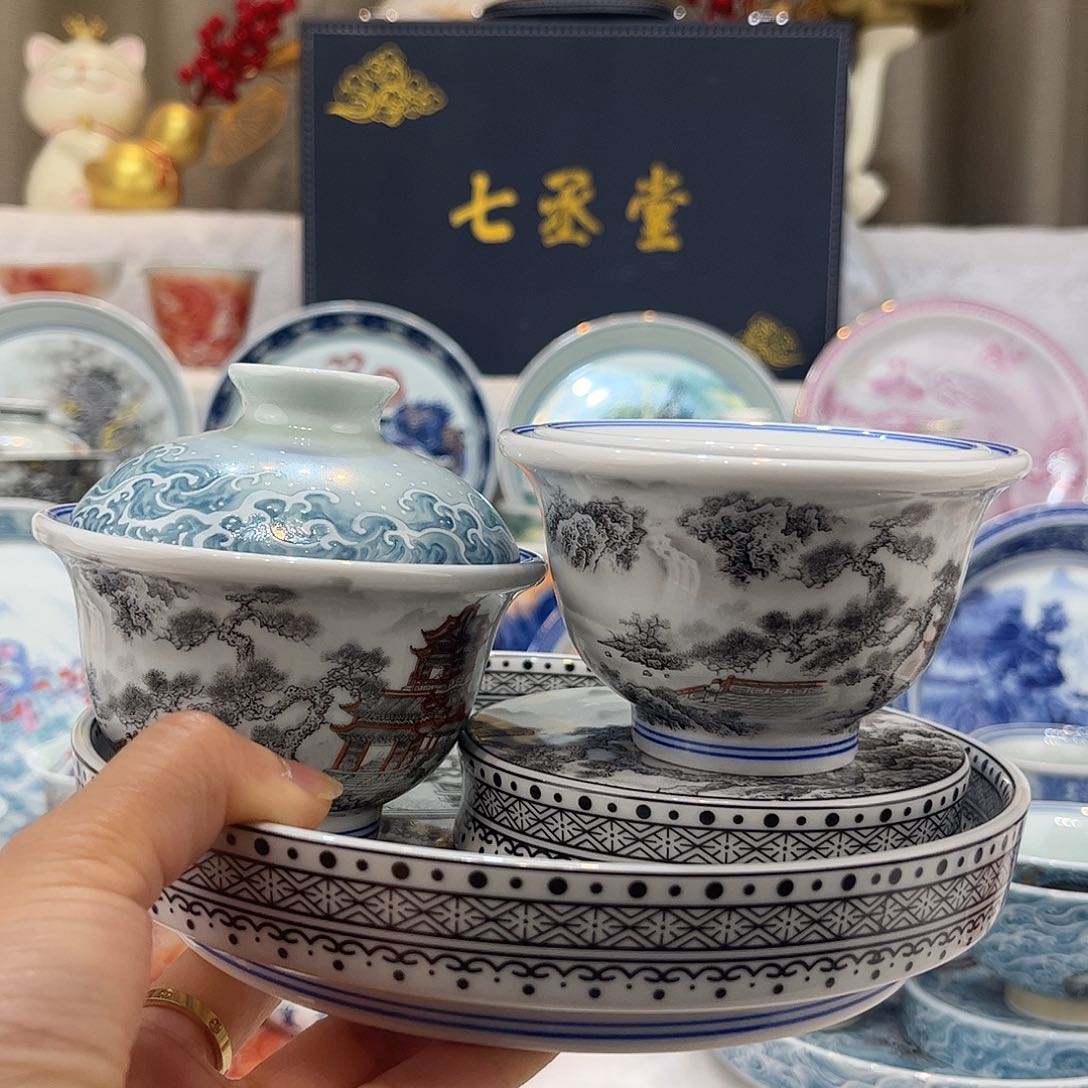 景德镇茶具5件套