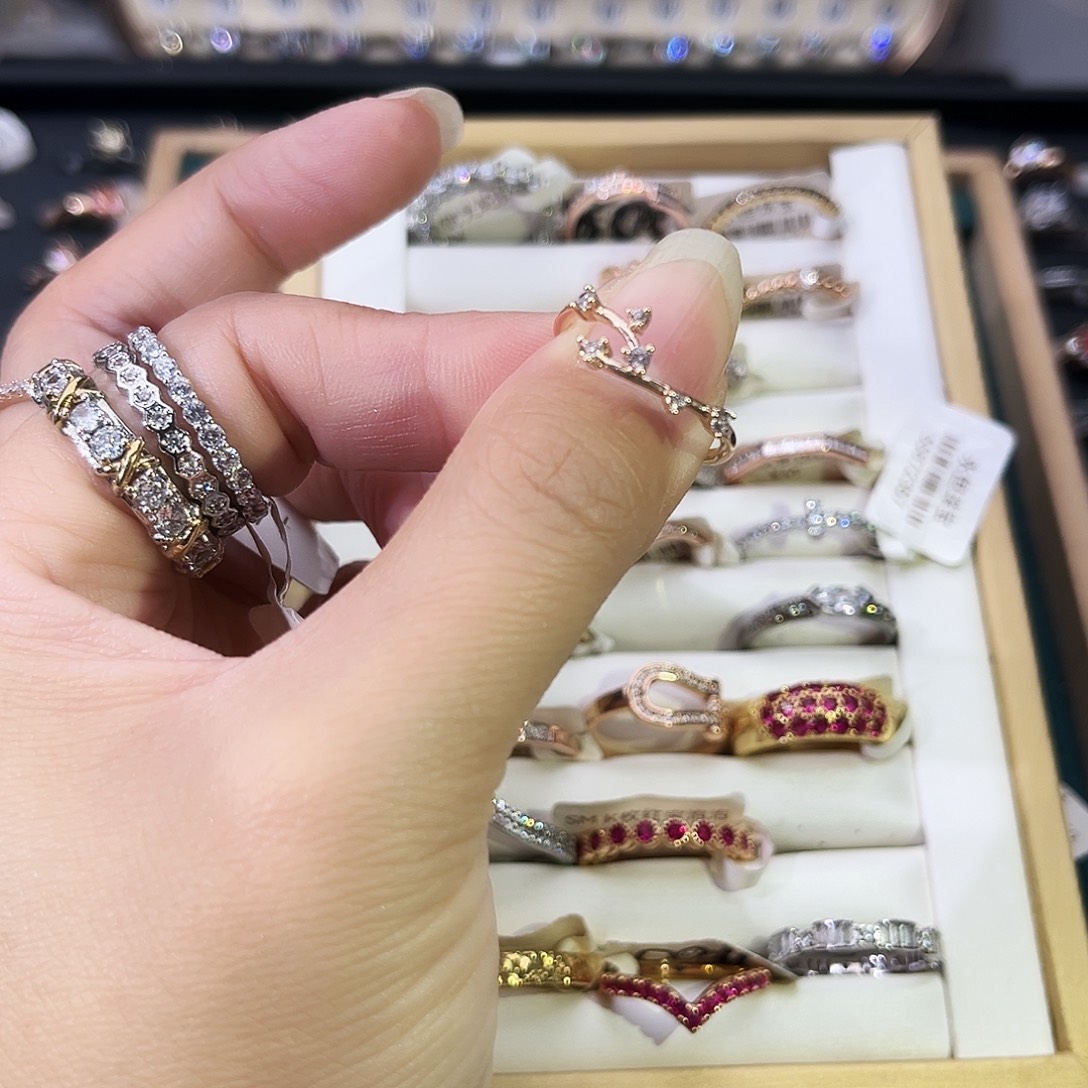 莫桑石非金属排戒