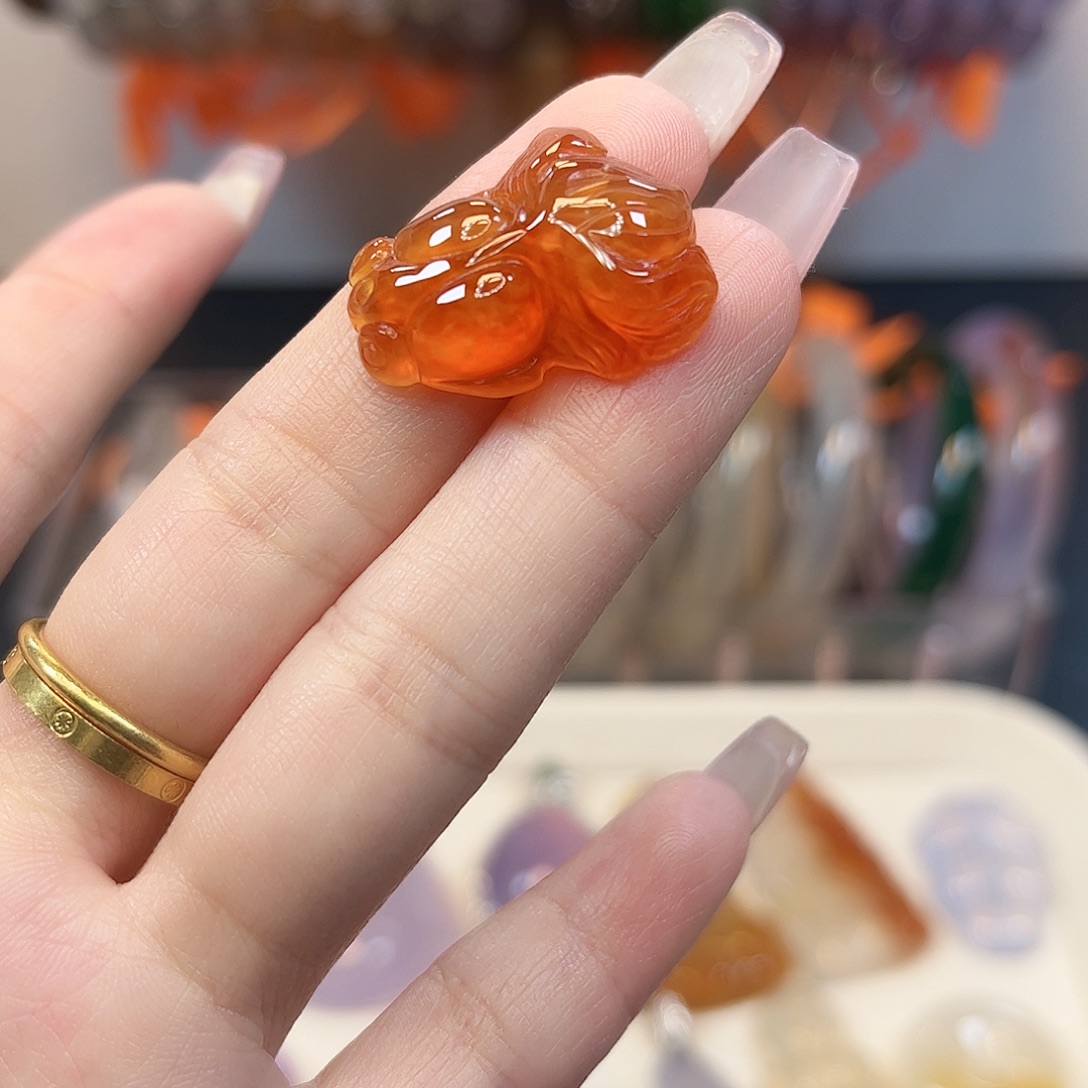 玛瑙/玉髓未镶嵌颈饰