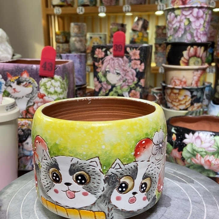 景德镇艺术手绘作品