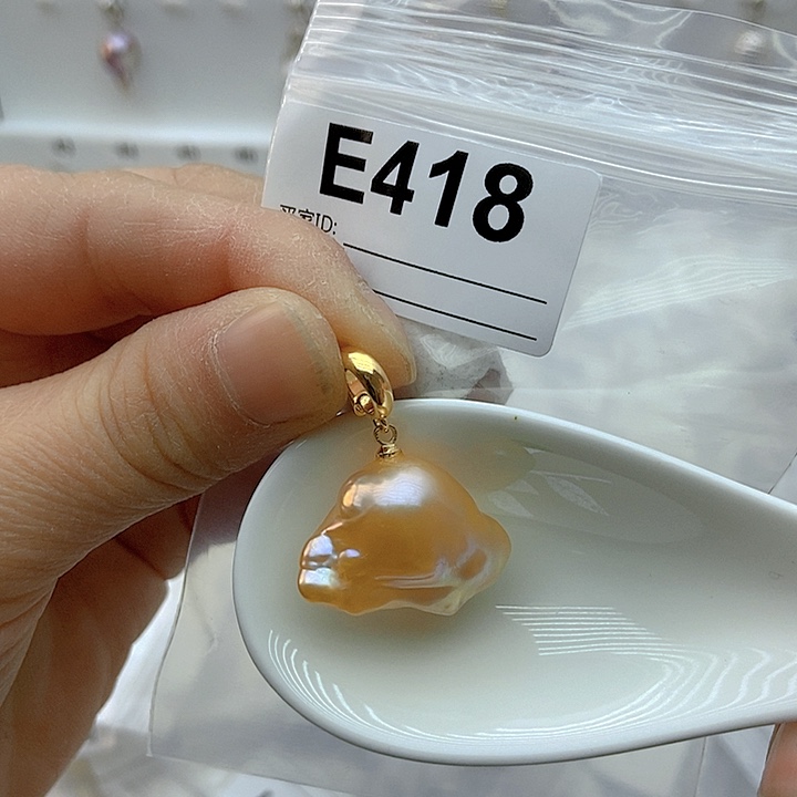 淡水珍珠颈饰银S925镶嵌