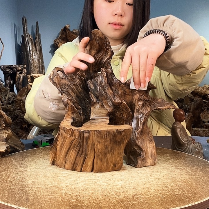 茶盏糖****官412株木随行的小根艺