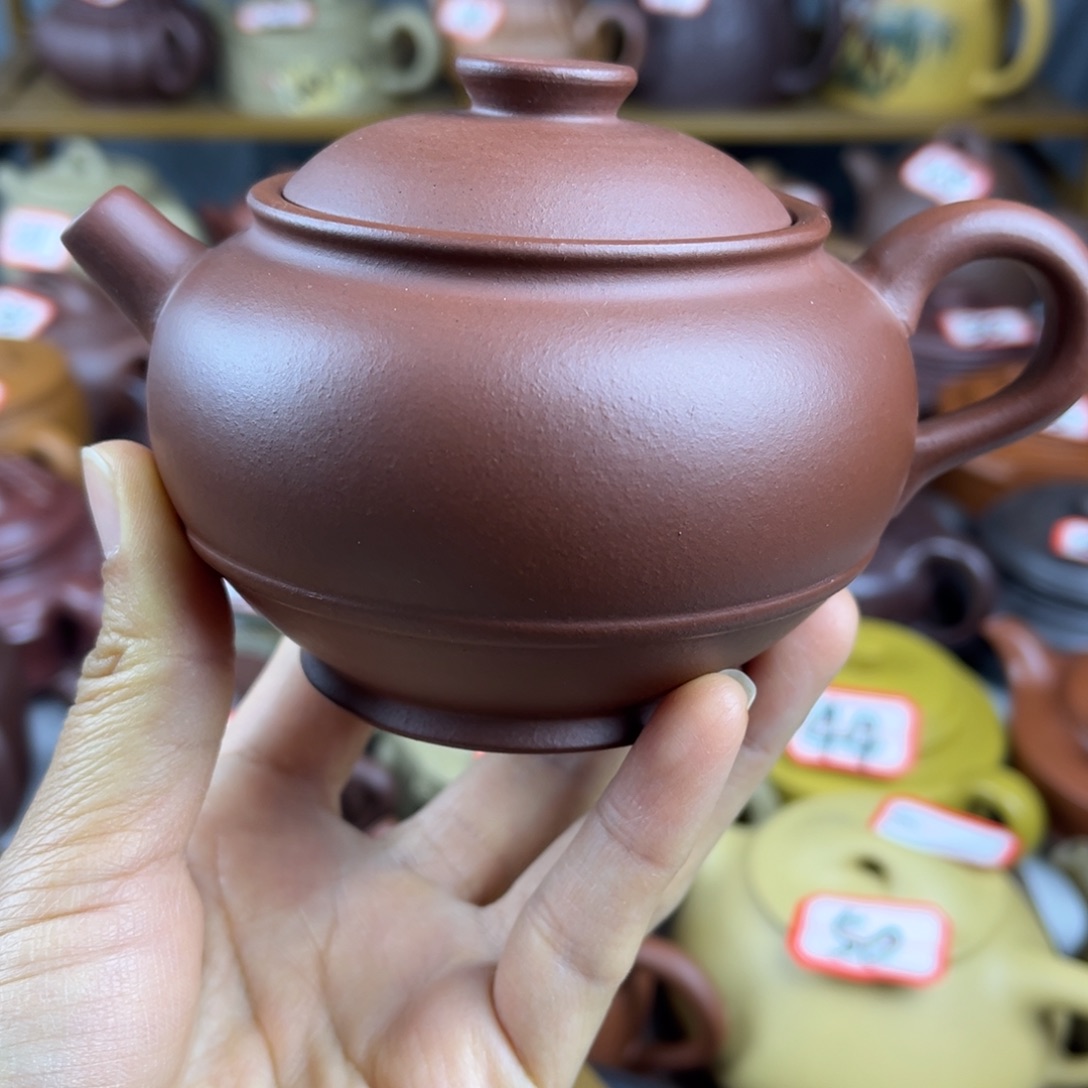 紫砂茶壶宜兴紫砂壶微瑕晃盖壶内开裂