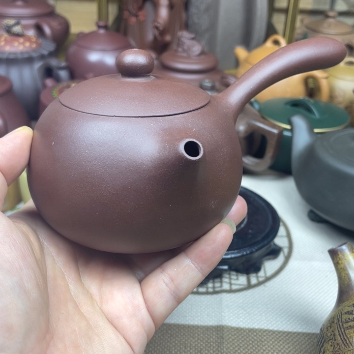 茶壶紫砂紫砂壶微微瑕260cc