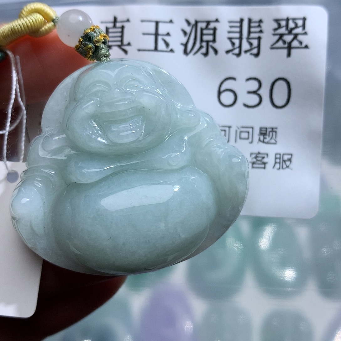 翡翠未镶嵌颈饰630