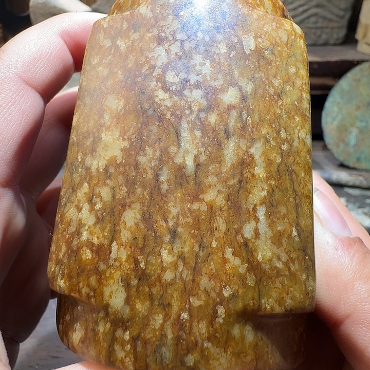 和田玉（糖玉）颈饰未镶嵌相**玉