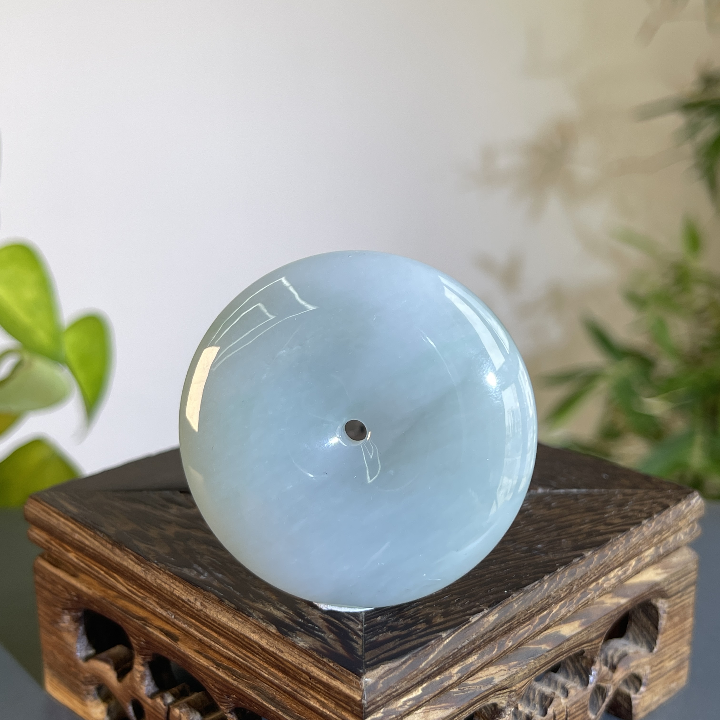 JTA17-90 天然缅甸翡翠A货 平安扣