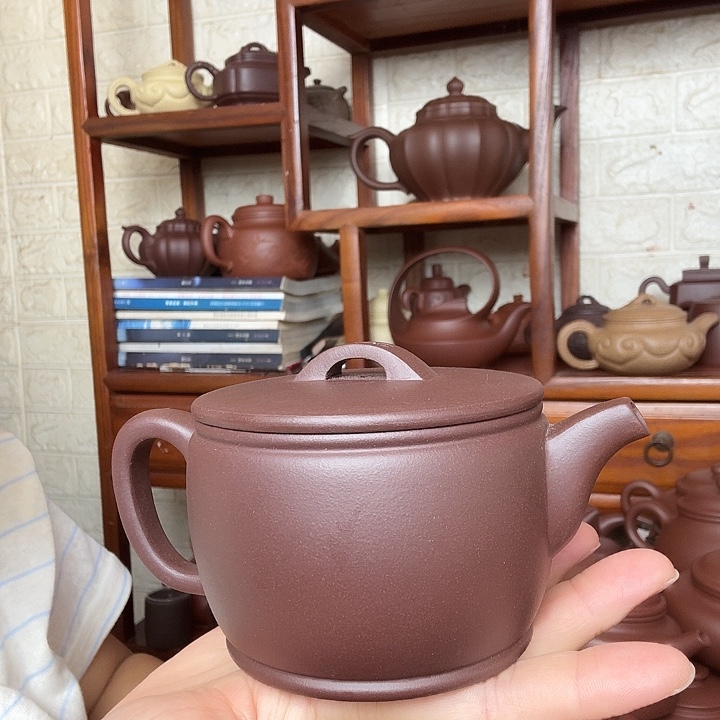 茶壶紫砂汉瓦280cc半手工