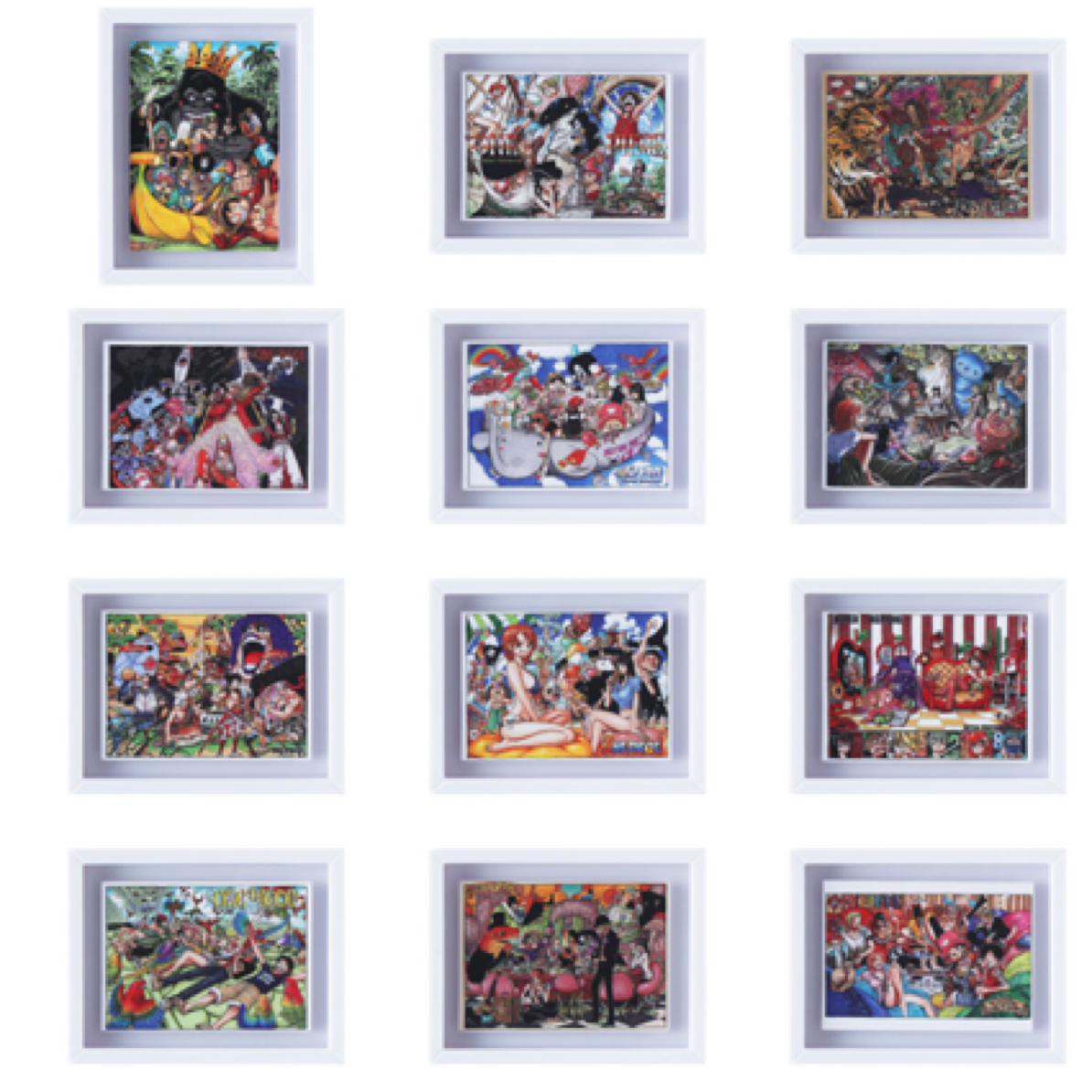 〖海贼王〗扉页冰箱贴6弹  