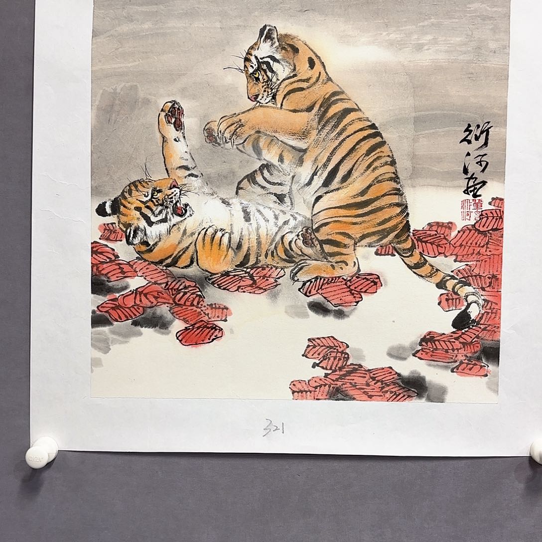 国画国画纯手绘作品请放心去藏