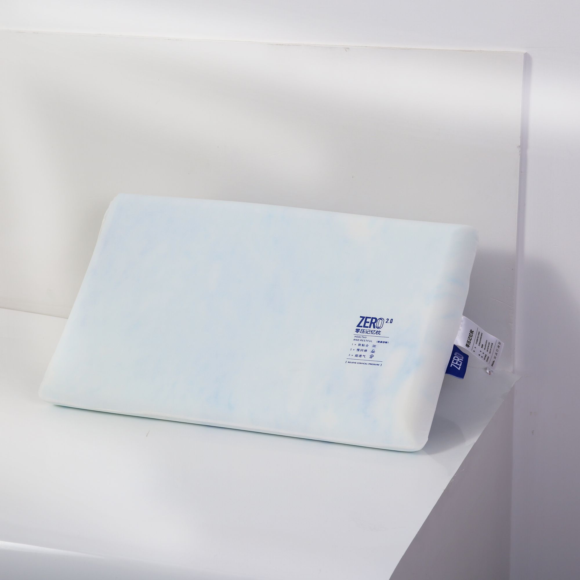 可水洗儿童记忆枕 舒适护颈椎定型枕 48cm*30cm*6cm