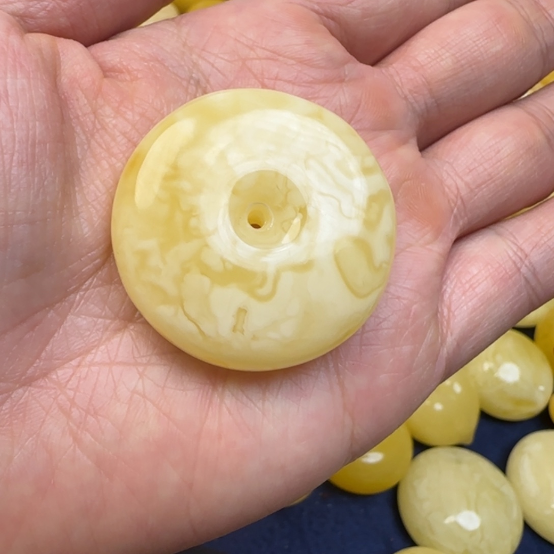 蜜蜡未镶嵌颈饰天然蜜蜡