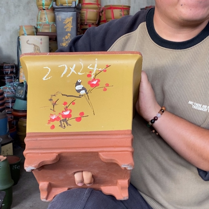 紫砂花盆盆栽花卉苗木种植