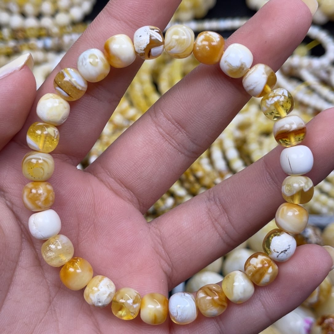 蜜蜡未镶嵌珠宝奇石7.8m