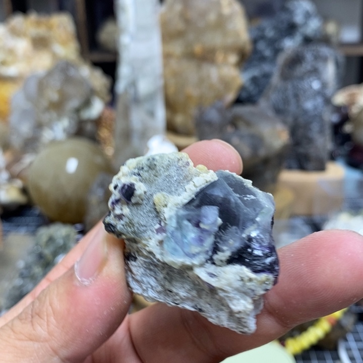 水晶水晶柱未镶嵌