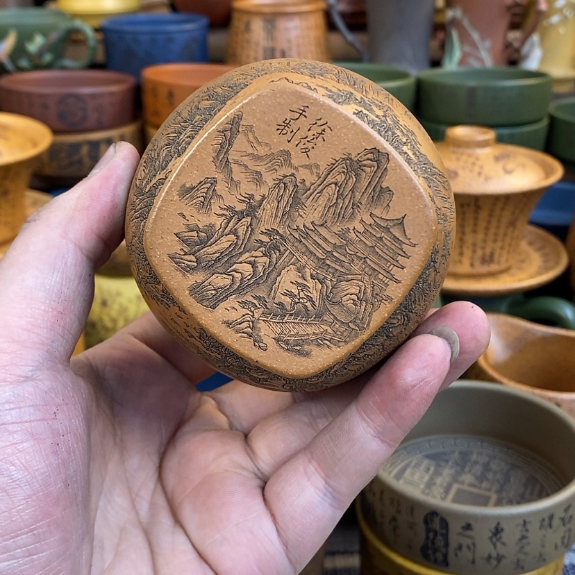 【闪购商品】紫砂杯子宜兴全手工紫砂杯