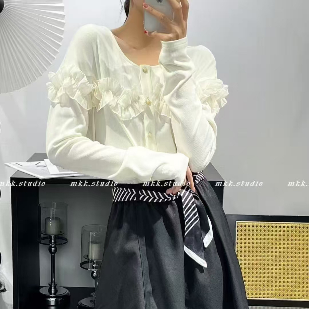 D50813打底上衣针织套头款休闲冬季时尚毛针织衫圆领拼接