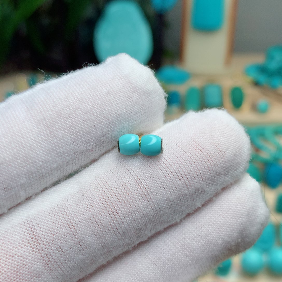 绿松石未镶嵌珠宝半成品