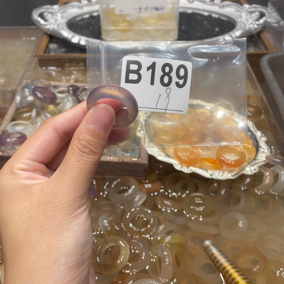 玛瑙/玉髓未镶嵌戒指189