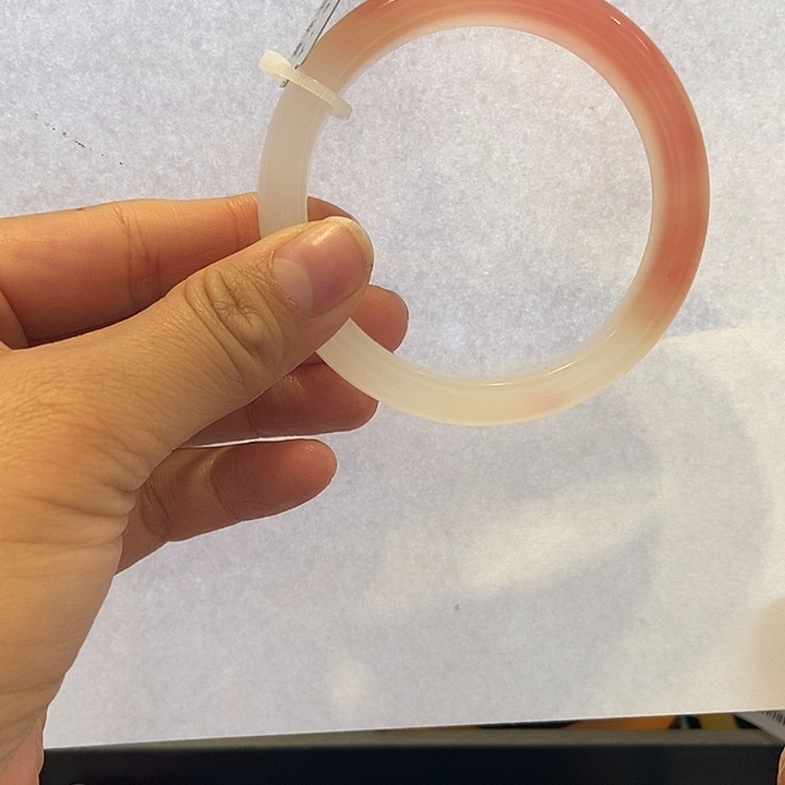 石英质玉（黄龙玉）手镯未镶嵌仙*