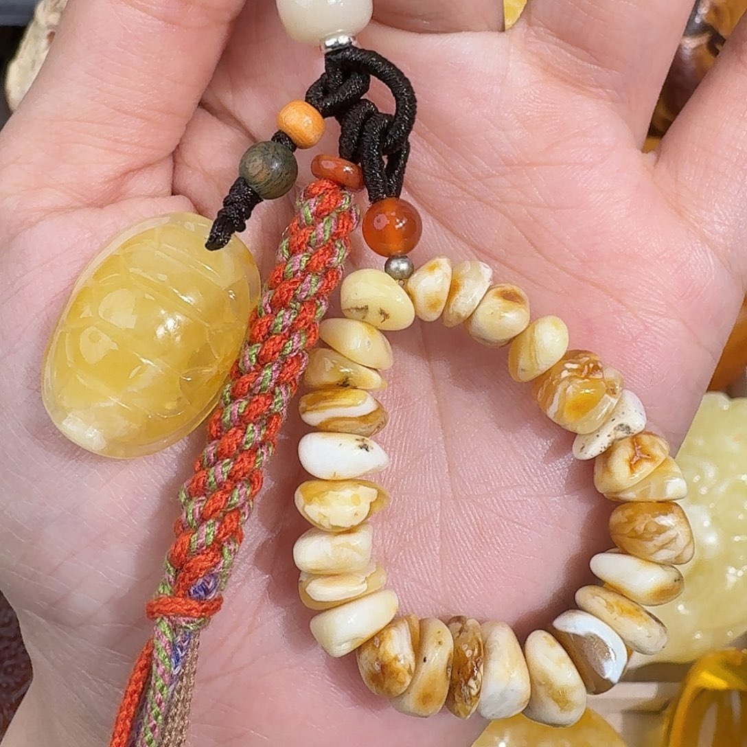 琥珀未镶嵌裸石我