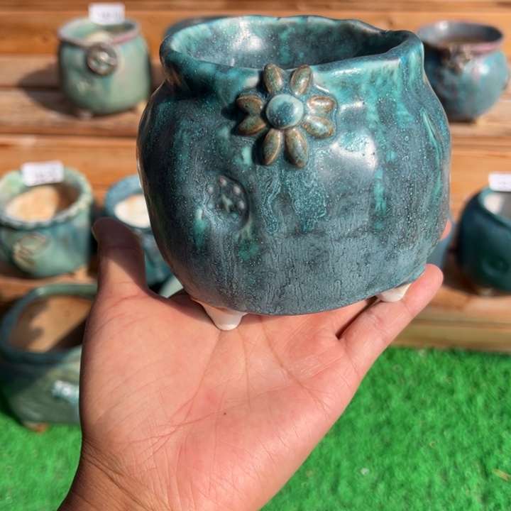 24-9花盆小鹿园艺