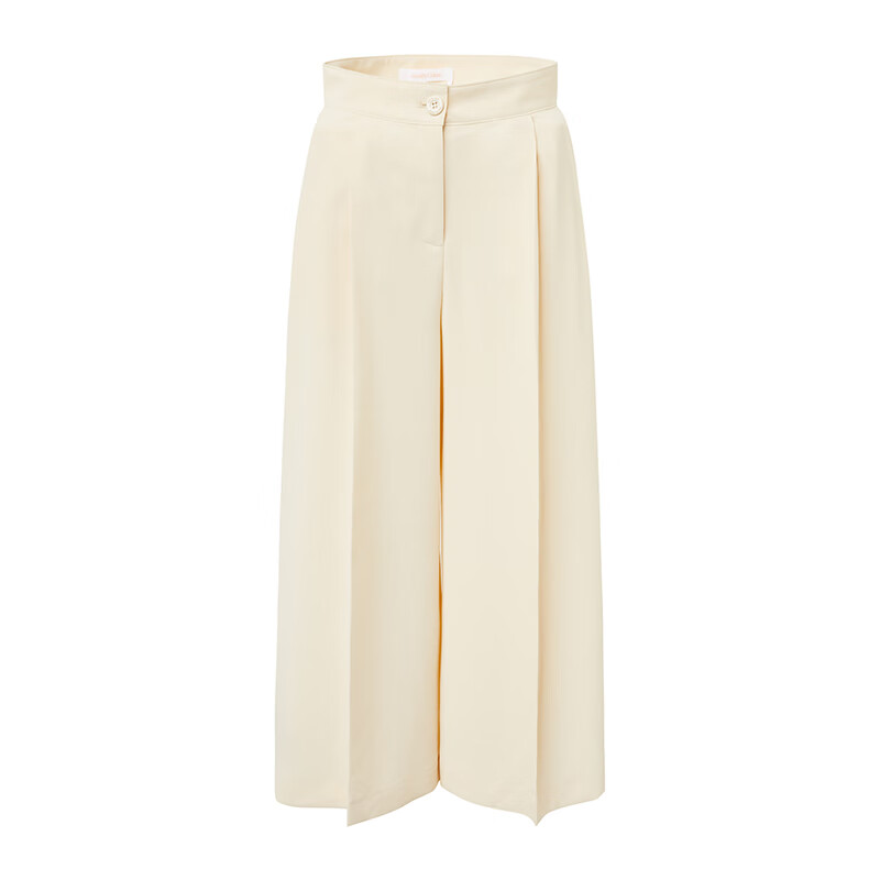 CHLOE蔻依SEEBYCHLOE女士涤纶阔腿长裤春秋休闲裤百搭裤子