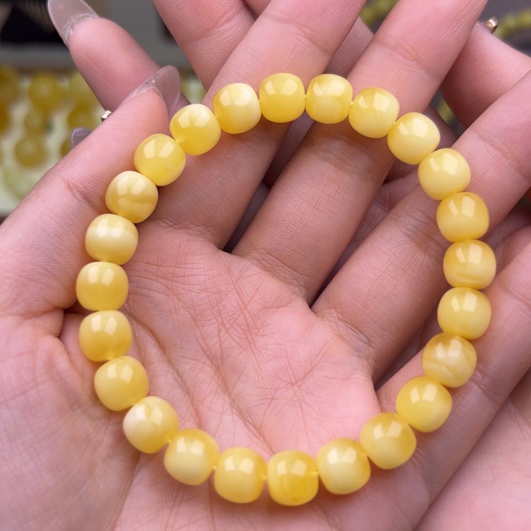 琥珀未镶嵌裸石芝士奶酪